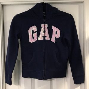 GAP Jacket Hoodie Size Med Girl’s 8-9 years old